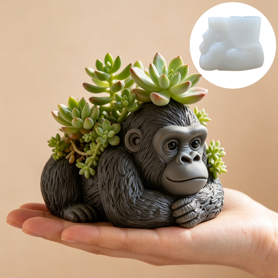 Lying nest gorilla succulent p - Potsticker Mold 评论和价格